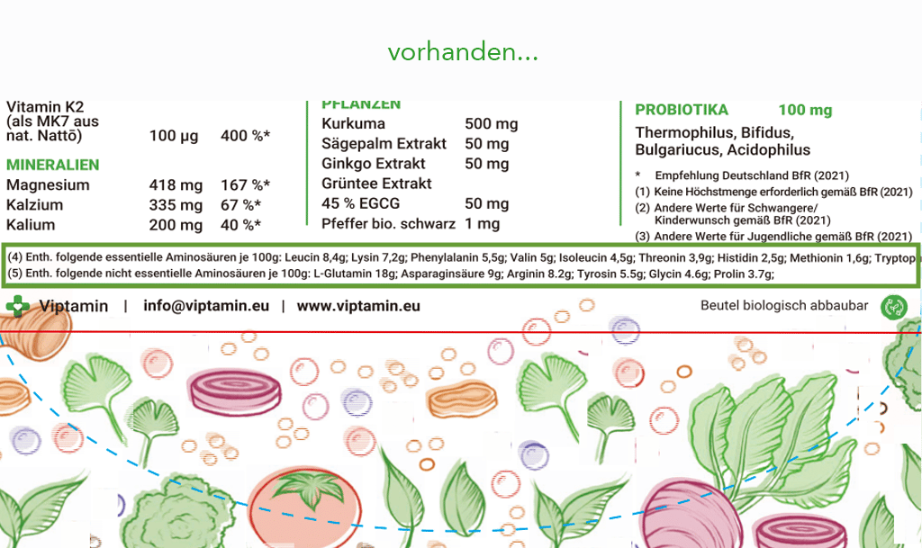 multivitamin mit aminosaeuren